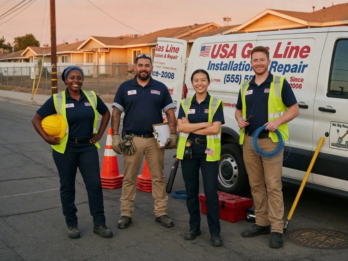 Gas Line Installation company in Des Allemands, LA